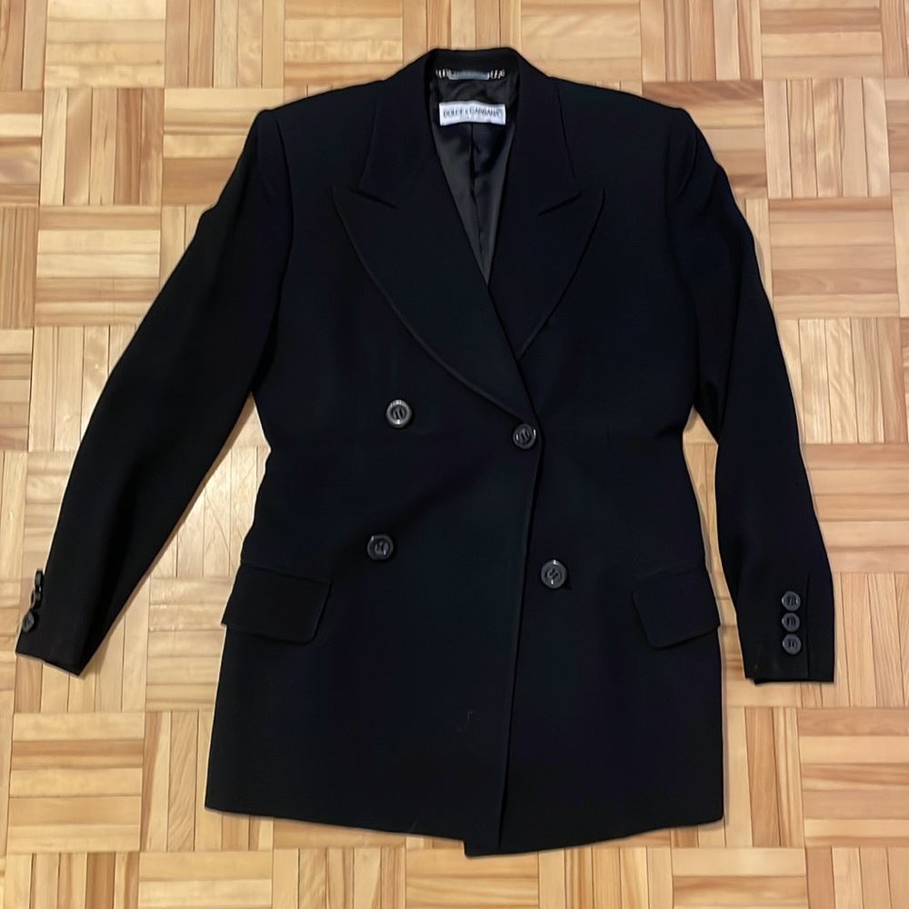 Vintage Dolce & Gabbana jacket and skirt ensemble
